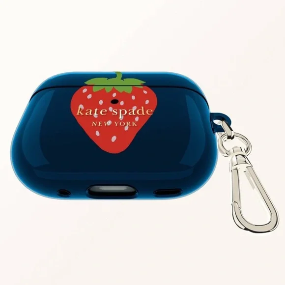 kate spade new york Protective Case for Apple AirPods Pro 1 & 2 - Strawberry - Picture 5 of 8